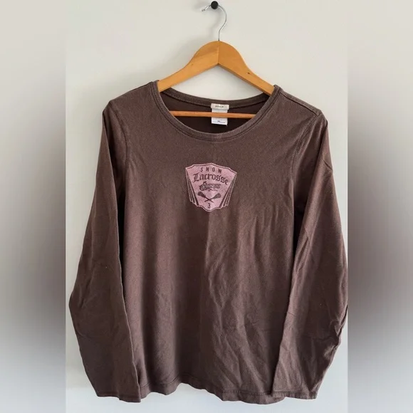 Vintage Old Navy Womens Y2K Long Sleeve Preppy Top 9OS Minimalist
Sports Tee XL - Picture 1 of 5